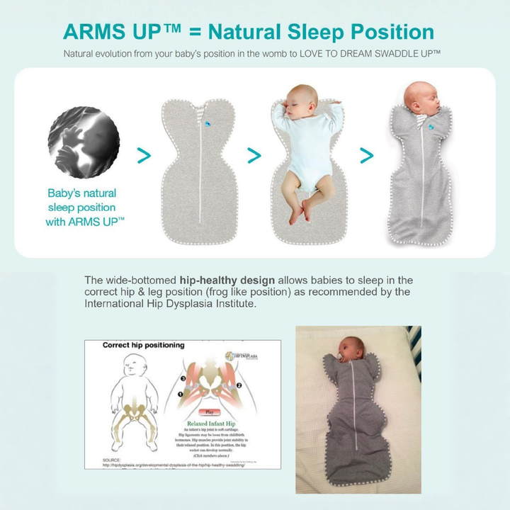 Love To Dream Original Bamboo Swaddle Up Stage 1 (0.2 TOG)