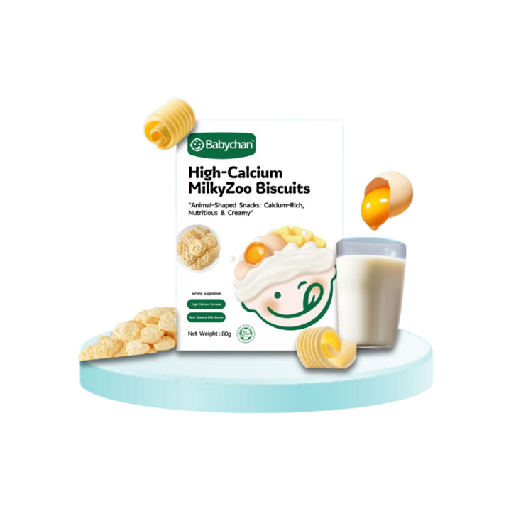 Baby Chan High Calcium Biscuits 12x80g