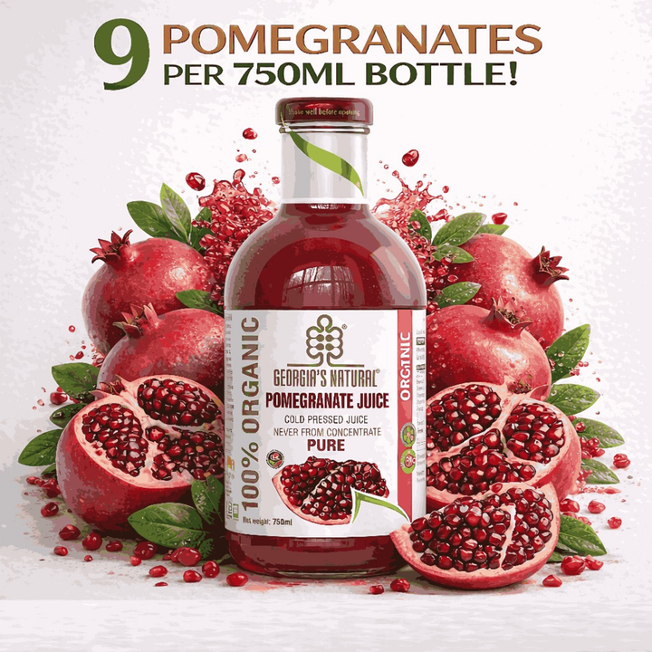 Georgia's Natural Pomegranate Juice (100% Organic)