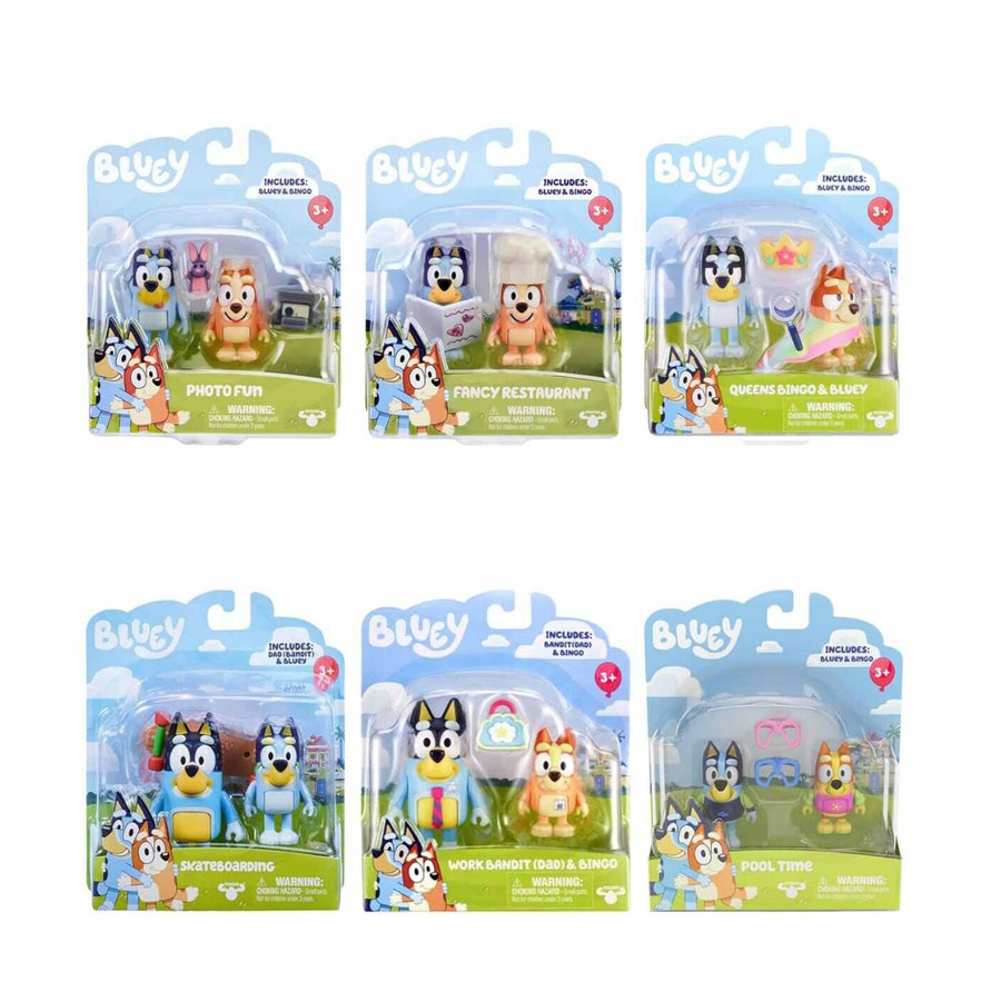 Bluey Season 5 - 2 Figure Pack Assorted