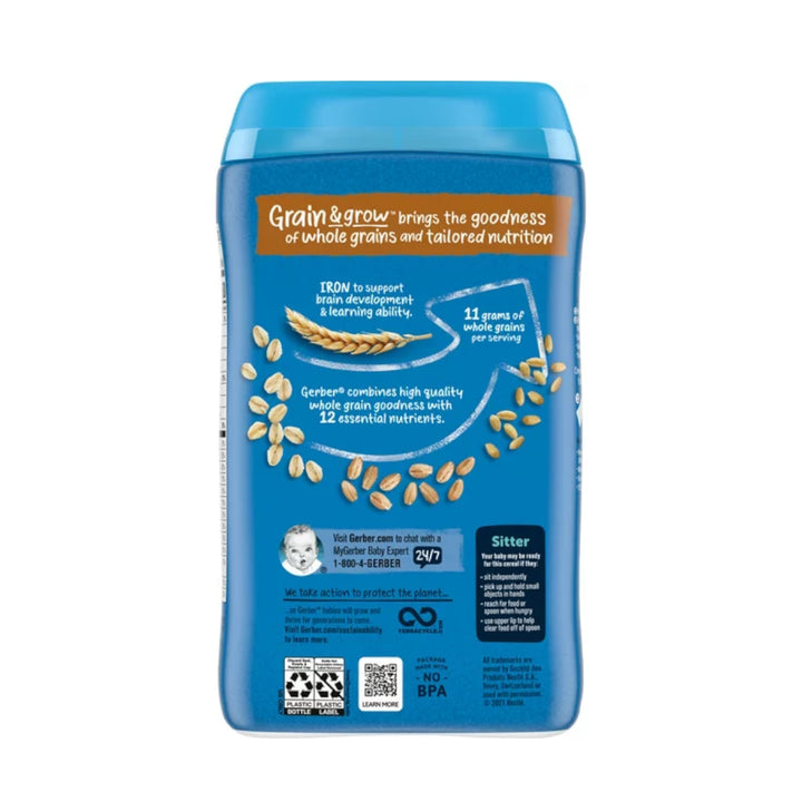 Gerber Baby Cereal 2nd Foods Grain & Grow MultiGrain 16oz