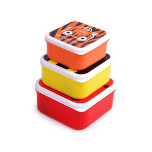 Trunki Snack Pots set of 3 nested, Animals design