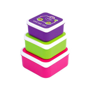 Trunki Snack Pots set of 3 nested, Trixie design