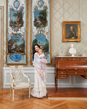 Atelier Choux French Bedroom carré and bib lifestyle photo