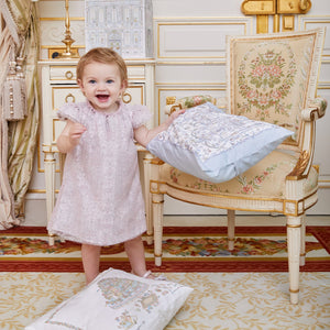 Atelier Satin Cushion -Le Gateau - lifestyle