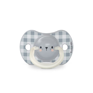 Suavinex Night Glow in the Dark SX Pro Soother 0-6 Months 2 Pack - Bear
