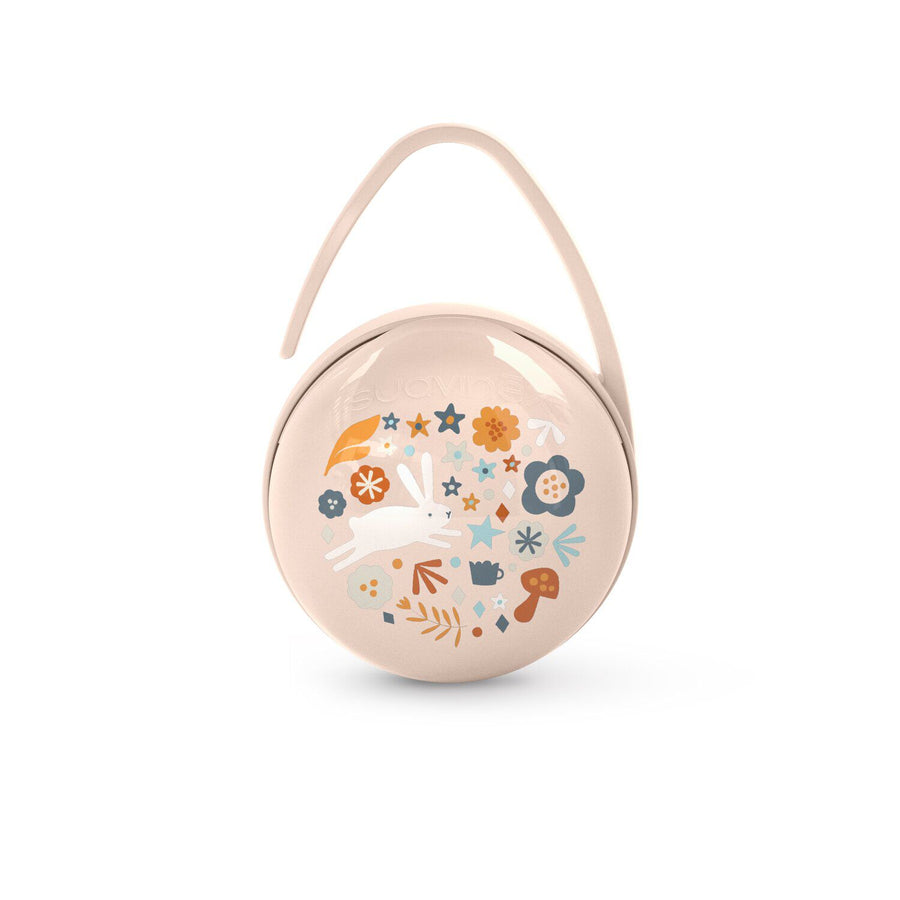Suavinex Wonderland duo soother case in rose