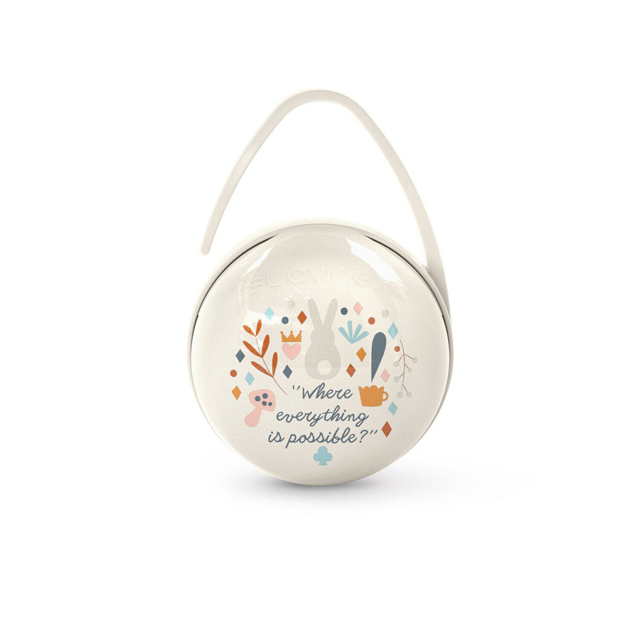 Suavinex Wonderland duo soother case in beige