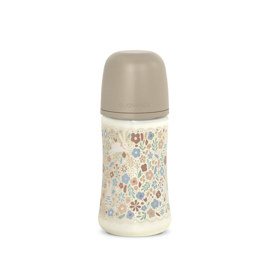 Suavinex Wonderland Liberty Neutral 270ml polyamide feeding bottle with medium-flow SX Pro teat