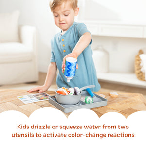 Melissa & Doug Simmer & Stir Stovetop Play Set with Color Changing Water WOW!