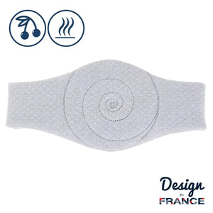 Candide mini massaging heat pack spiral massage stitching