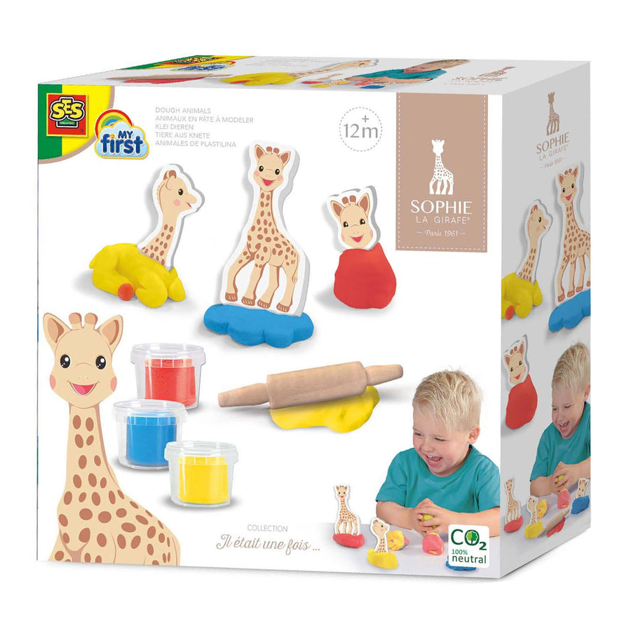 SES Creative My First Dough Animals with Sophie la girafe (art. 14496) packaging