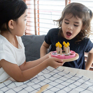 Plan Toys Birthday Cake Set - lifestyle