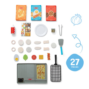 Melissa & Doug Flip & Fry Grill Play Set with Color Changing Water WOW!