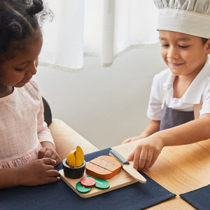 Plan Toys Steak Set - lifestyle