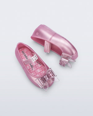 Mini Melissa Sophie + Barbie Baby Ballet Flats