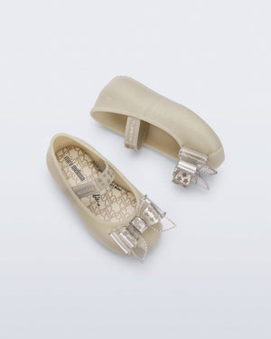 Mini Melissa Sophie + Barbie Baby Ballet Flats