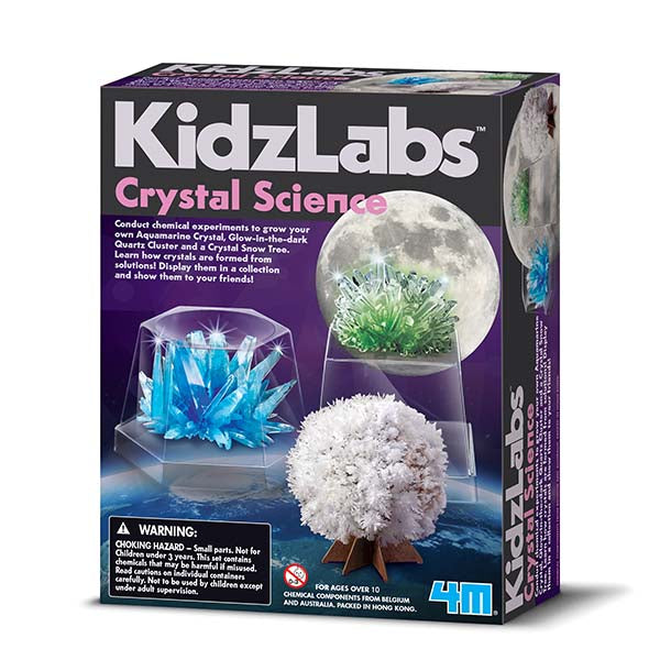 4M KidzLabs Crystal Science kit box