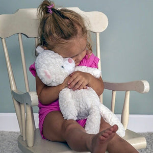 Mary Meyer Putty Valentine Warm & Fuzzy Teddy 17" - lifestyle