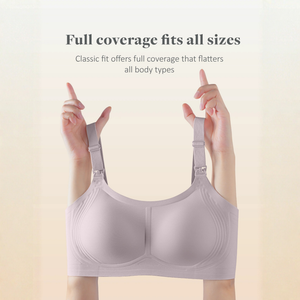 Bmama Maternity Seamless Support T-Shirt Nursing Bra