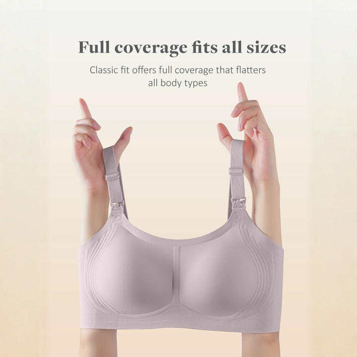 Bmama Maternity Seamless Support T-Shirt Nursing Bra