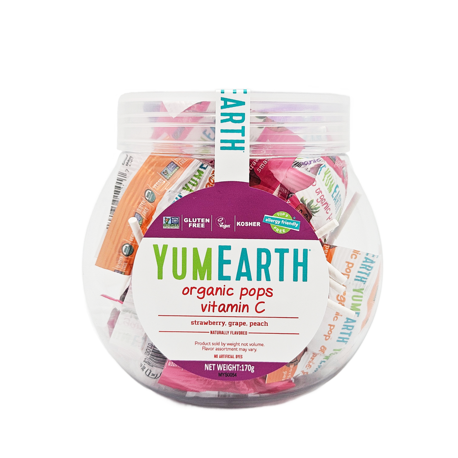 YumEarth Organic Pops Personal Bin 170g