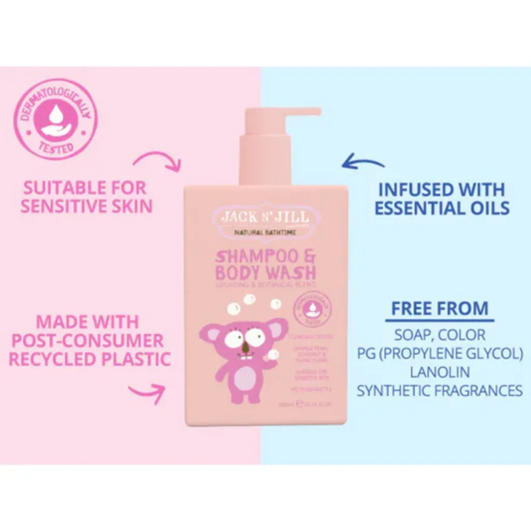Jack N' Jill Shampoo & Body Wash (Pink)