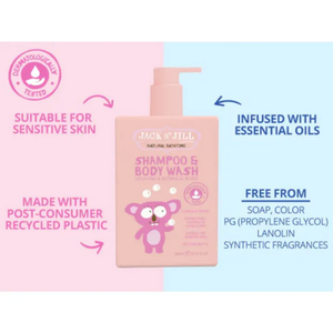 Jack N' Jill Shampoo & Body Wash (Pink)