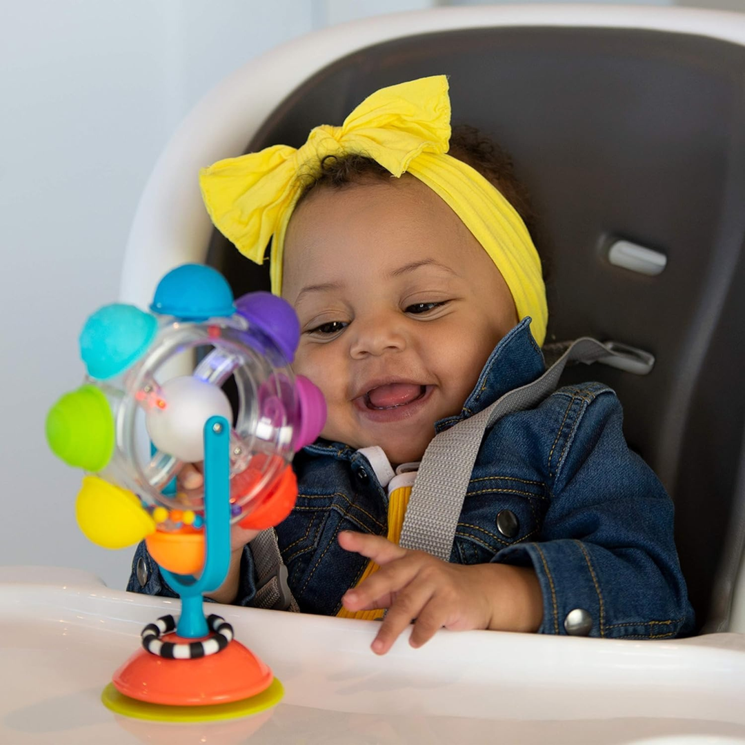 Sassy Light Up Rainbow Reel Tray Toy