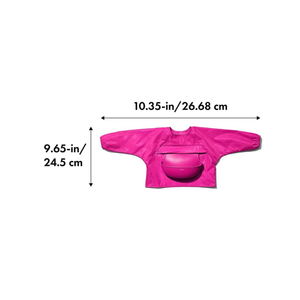 Oxo Tot Sleeved Bib Pink