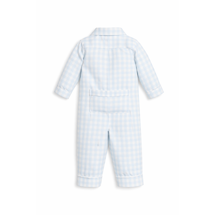 Count & Countess Baby PJ Romper Gingham
