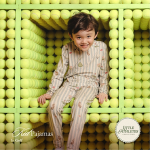 Koobicles Tencel Little Athletes In Tennis Kid Pajamas