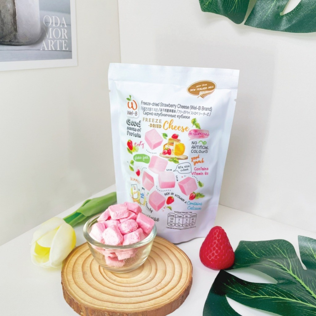 Wel-B Freeze Dried Cheese Strawberry (20g)