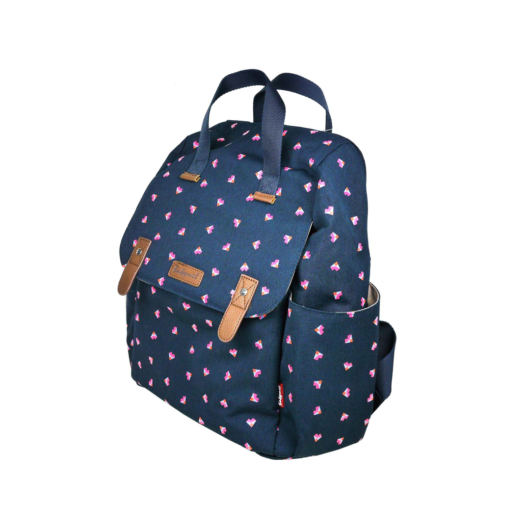 Babymel Robyn Navy Origami Heart Changing Bag