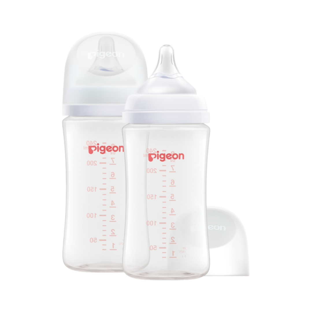 Pigeon Softouch Pp Bottle 240ml Twin Pack
