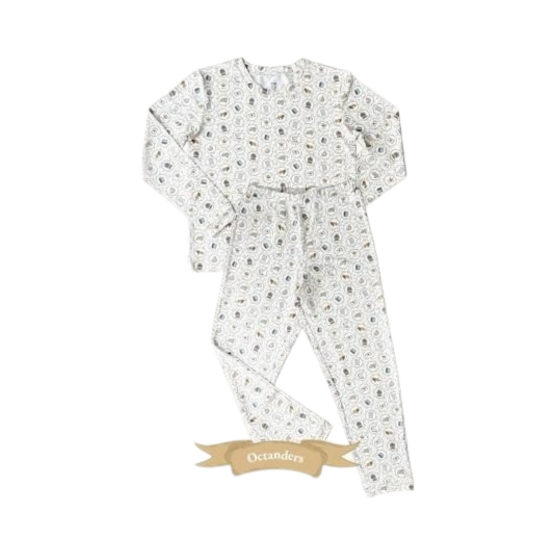 Koobicles Tencel Whimsical Wonders In Octanders Kid Pajamas