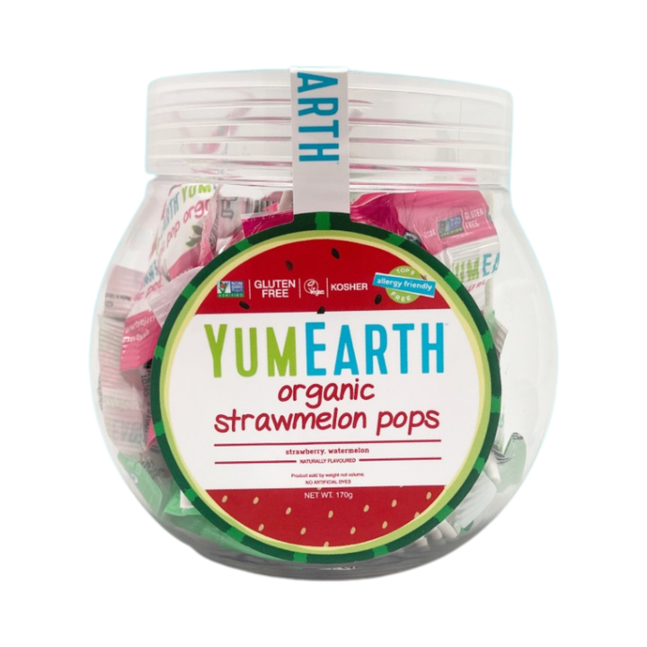 YumEarth Organic Pops Personal Bin 170g