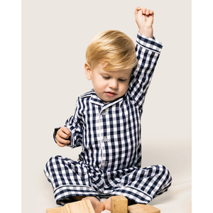 Count & Countess Kids PJ Set Gingham