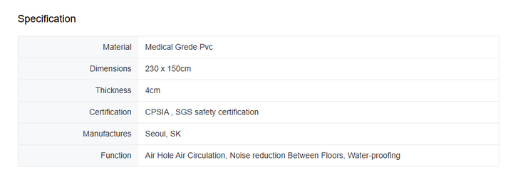 Parklon Air Bubble Mat - Smile Planet + Herringbon Light Grey (230*150*4cm)