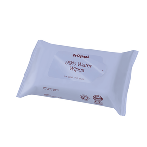 Hoppi 99% Water Wipes (20 Sheets/Pack) Bundle Pack of 5