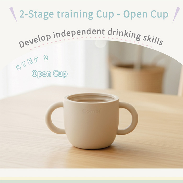 Combi Silicon Bear Straw Cup & Lid