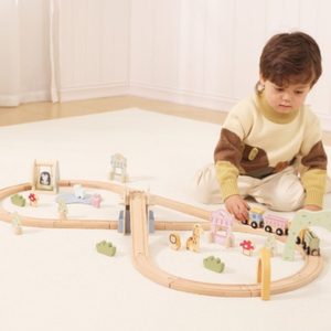 Polarb Fun Park Train Set (62 pcs)
