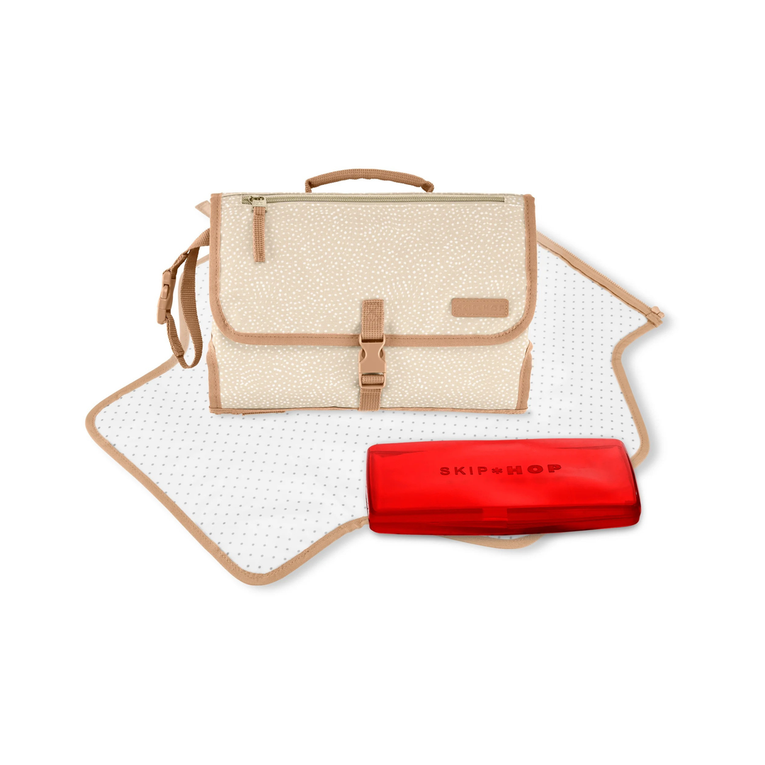 Skip Hop Pronto Signature Changing Station - Beige Swirl Dot
