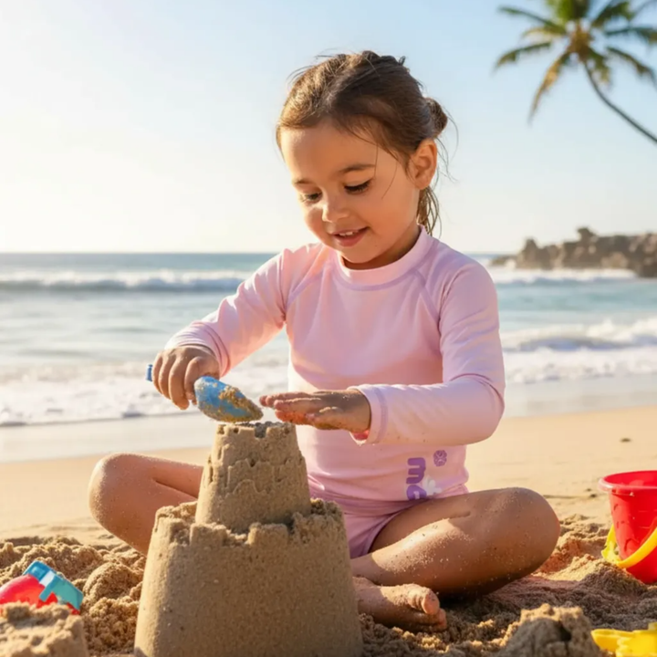 Marckids Girls Rash Guard Top UPF 50+