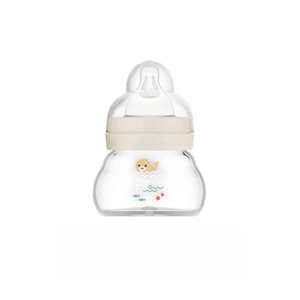 MAM Feel Good Glass Bottle Sealife White