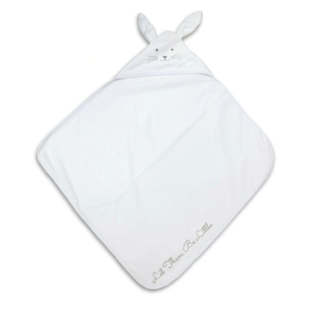 Maison Q Lovable Bunny Hooded Bamboo-Cotton Towel