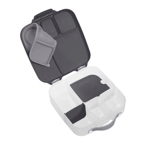 b.box Lunchbox Graphite with removable divider