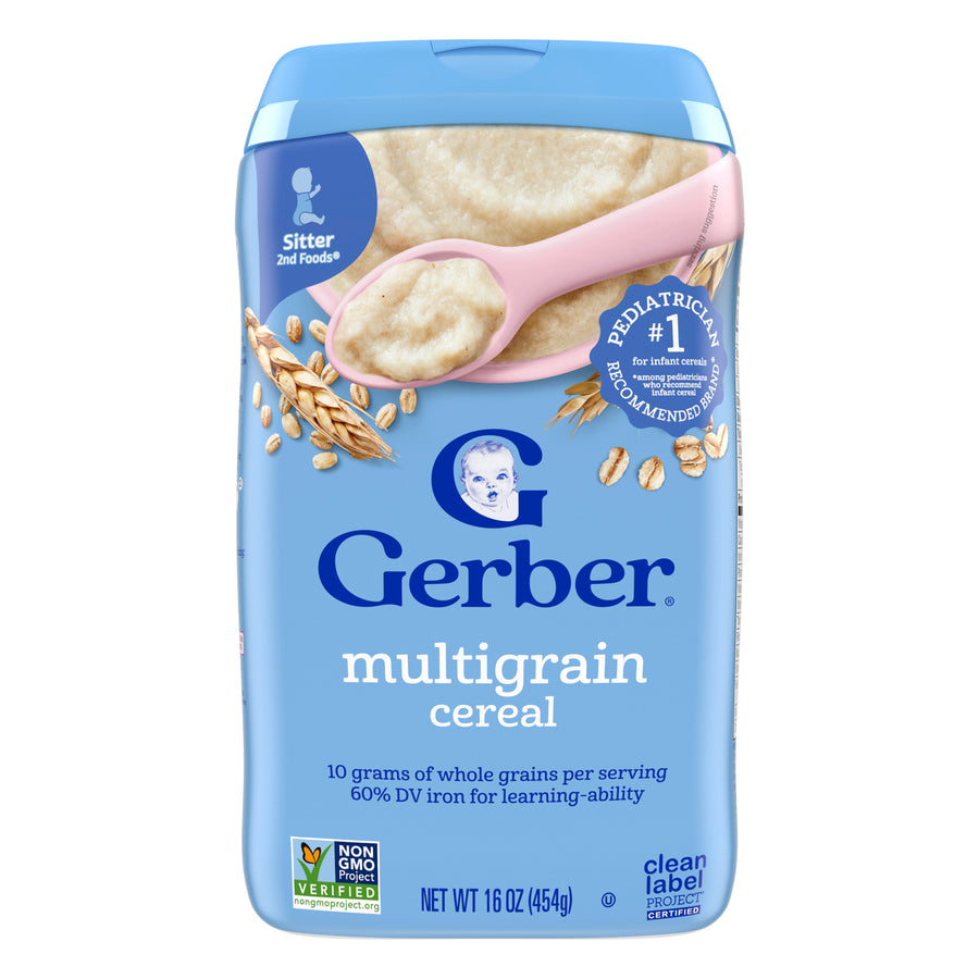 Gerber 2nd Foods Multigrain Cereal, 16 oz (454 g)