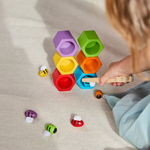 Plan Toys Beehives - lifestyle