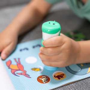 Melissa & Doug Sticker WOW! Activity Pad & Sticker Stamper - Dinosaur